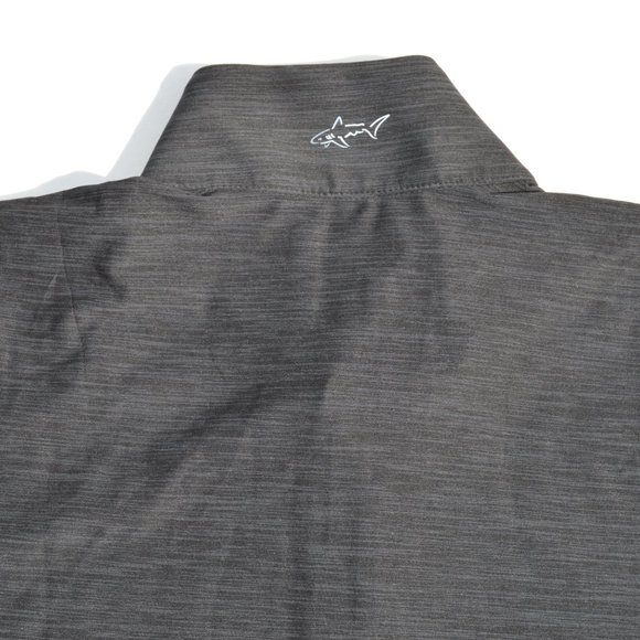 Greg Norman Women's Utility 1/4 Zip Color BLACK HEATHER Size M (New). - Picture 7 of 9